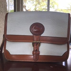 Dooney & Bourke White Leather Crossover Purse